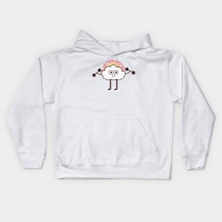 cloud workout Kids Hoodie